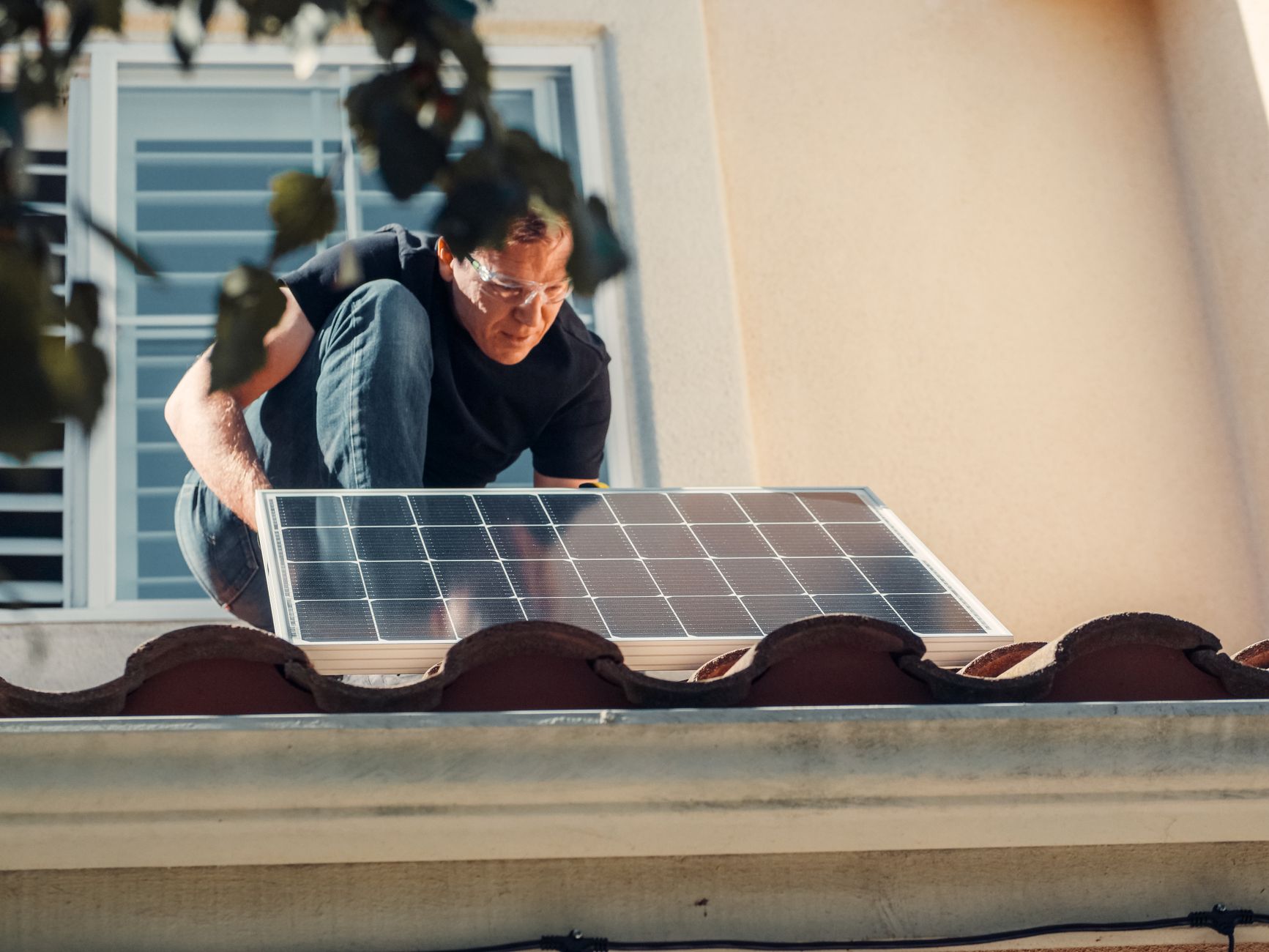 A close-up of a high-quality metal roof installation in Kingman, designed to resist high winds and intense desert heat.